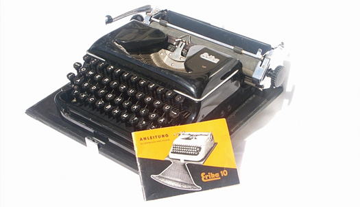 Typewriter from the The Wende Museum